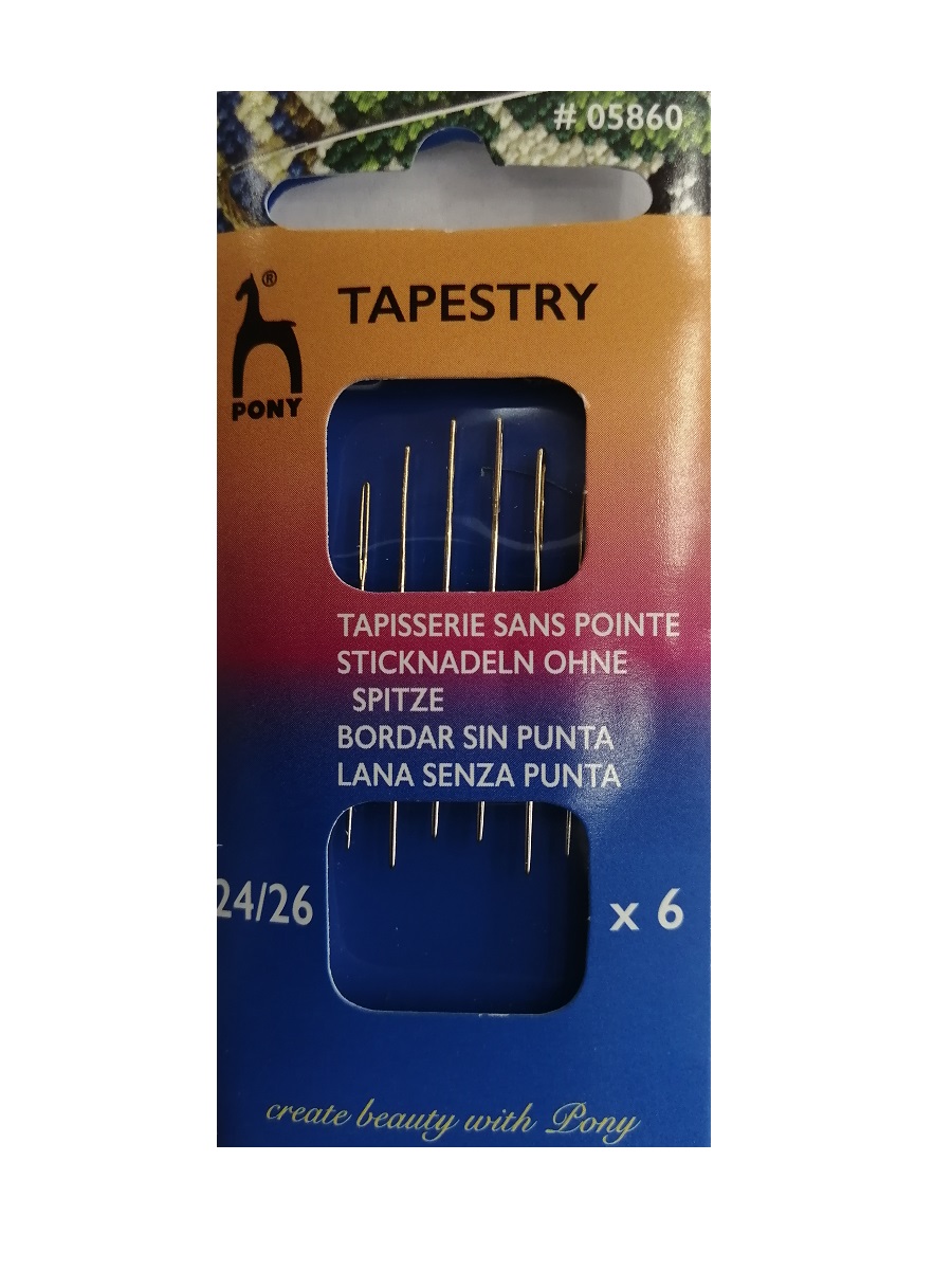 Βελόνες Για Κέντημα Χωρίς Μύτη Size 24/26