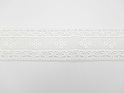 Δαντέλα Βαμβακερή Λευκή  No 12  Φάρδος  5 cm
