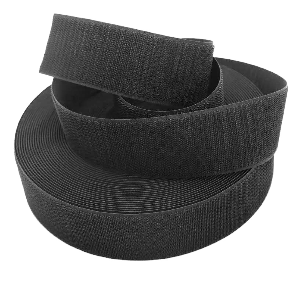  Velcro Ταινία - (Χριτς Χρατς)Μαύρο Σκληρό 10cm  Ραφτό