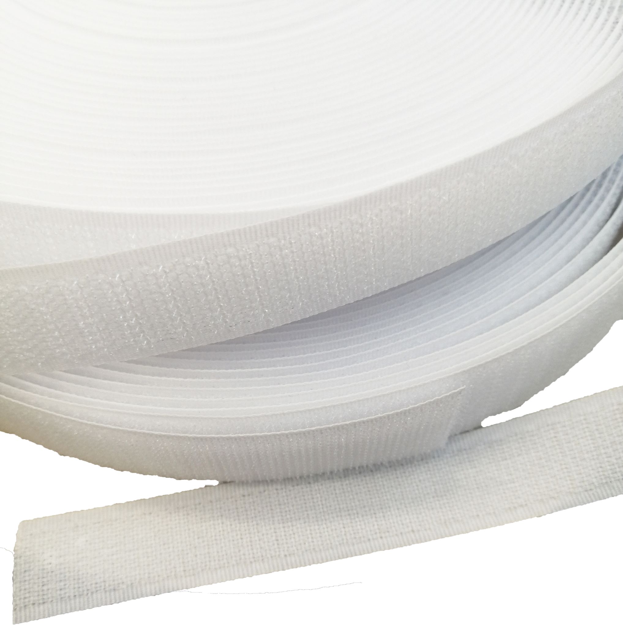 Velcro Ταινία - (Χριτς Χρατς) Λευκό Σκληρό 2,5 cm Ραφτό