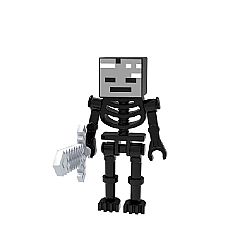 Συλλεκτική Φιγούρα Minecraft  Wither Skeleton  XH1563  5,5 cm  