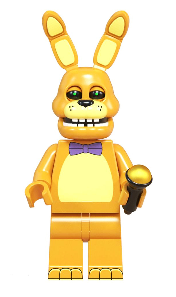 Συλλεκτική Φιγούρα Five Nights At Freddy's  WM2023  Golden Bonnie  4,5 cm