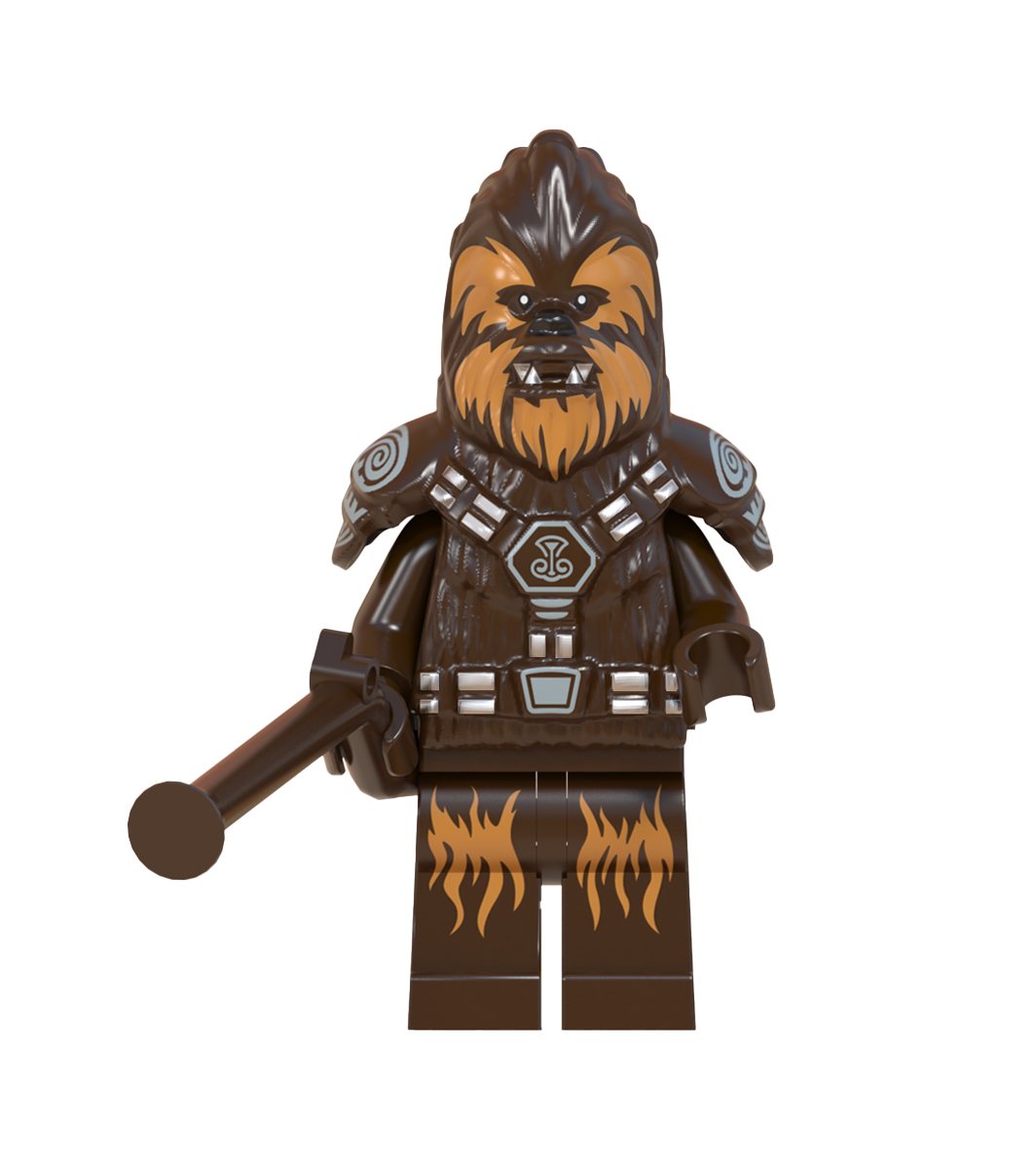 Συλλεκτική Φιγούρα Star Wars  WM6091 Chewbacca Wookiee   4,5 cm