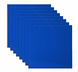 Βάση Κατασκευής Για Τουβλάκια  16X16 cm  Χρωμα Μπλε
