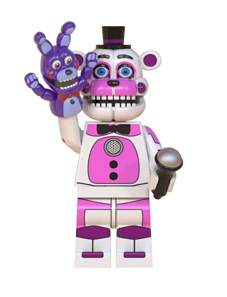 Συλλεκτική Φιγούρα Five Nights At Freddy's  WM2021 Funtime Freddy  4,5 cm