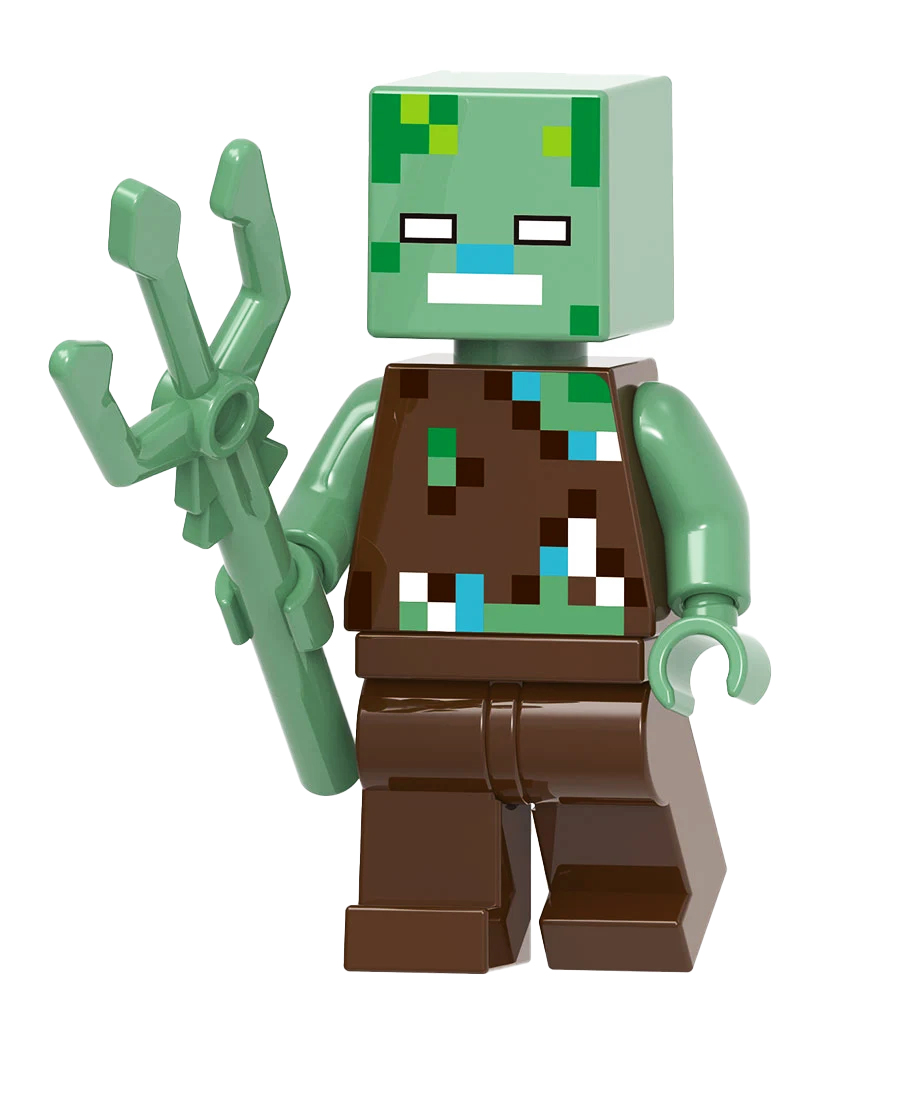 Συλλεκτική Φιγούρα Minecraft  Zombie  XH1683  4,5 cm